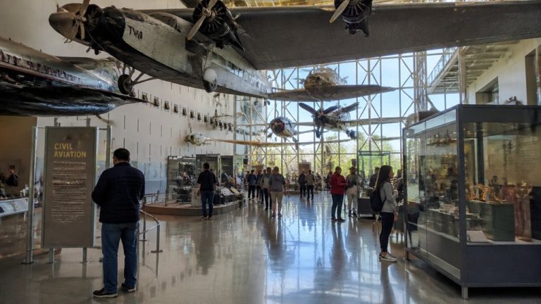 air and space exhibits