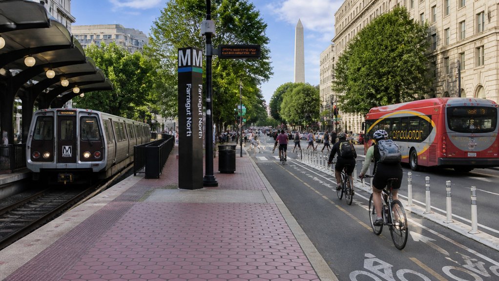 multimodal transit bikes buses