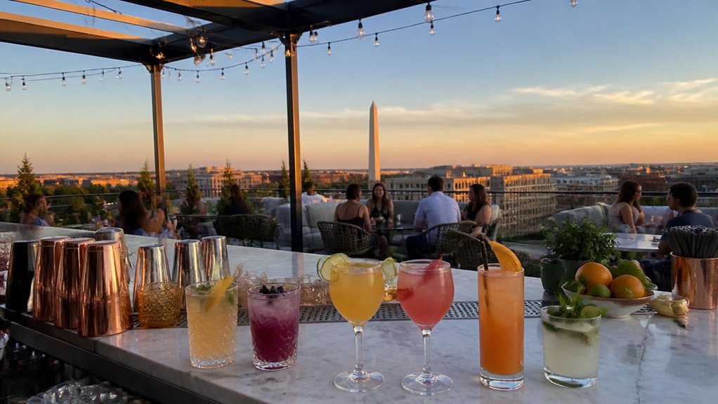 rooftop waterfront cocktails destination