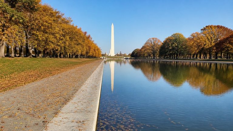 autumn sightseeing in washington dc