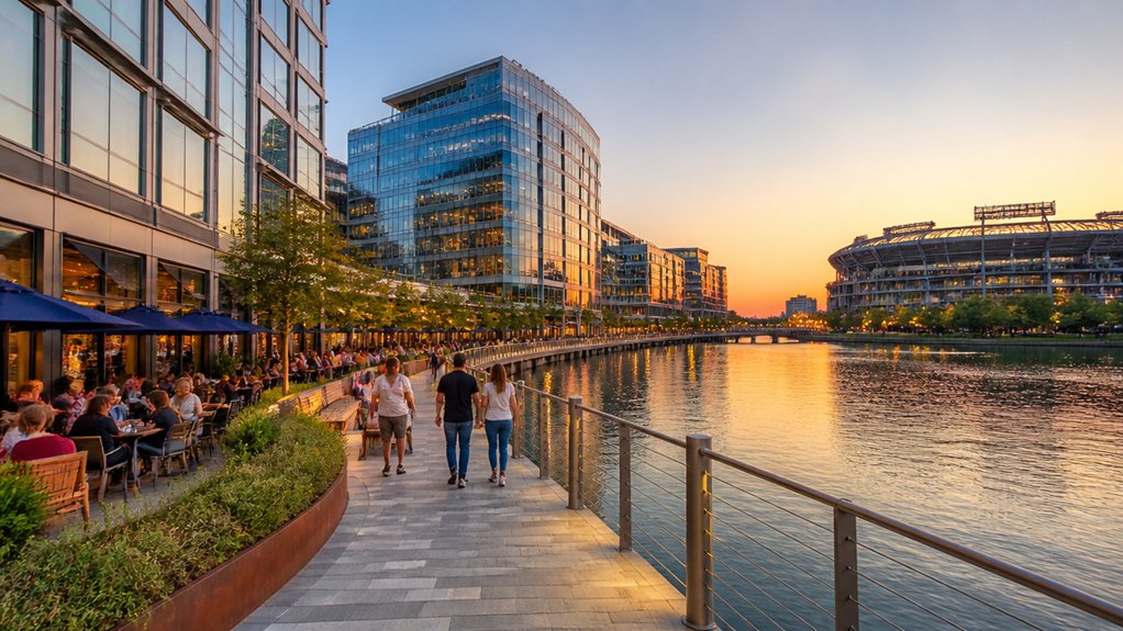 baseball waterfront craft drinks