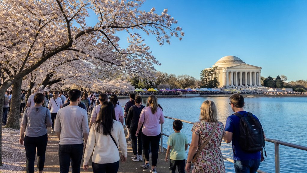cherry blossoms festivals springtime events