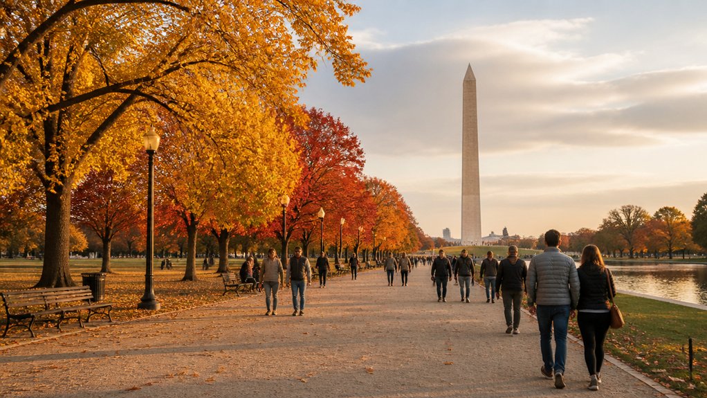 crisp foliage comfortable sightseeing