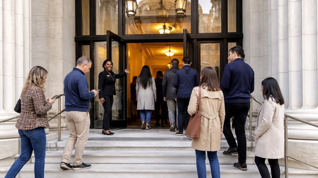 free admission check hours