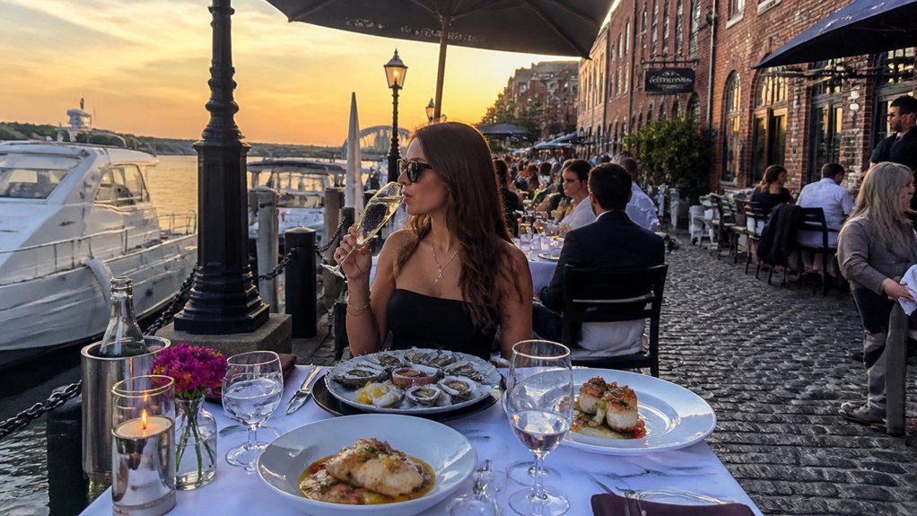 georgetown upscale waterfront dining