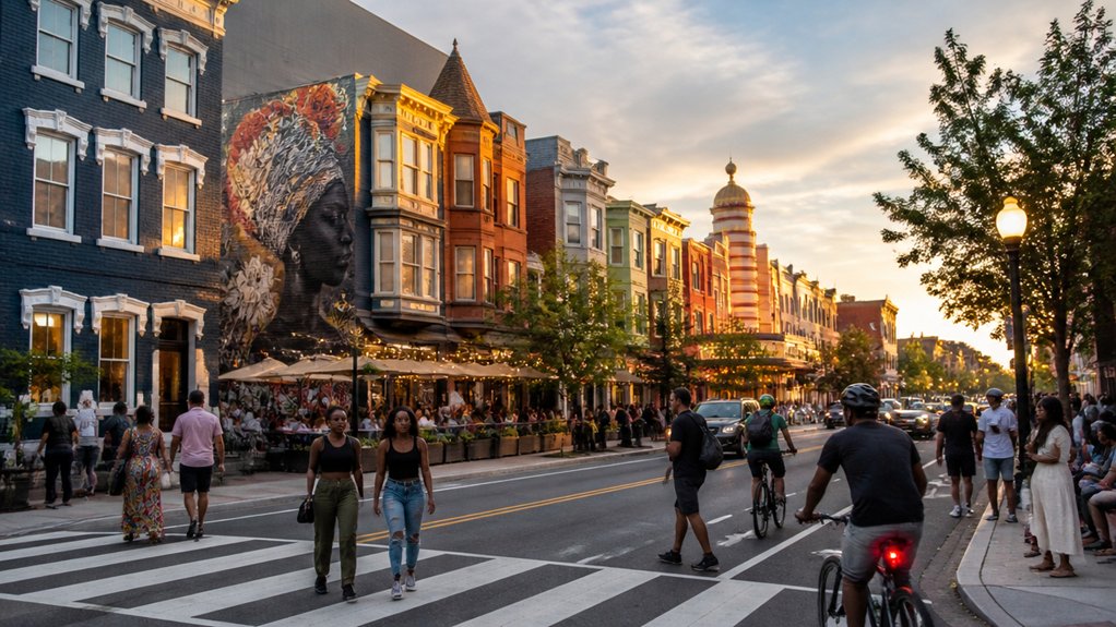 historic jazz food murals