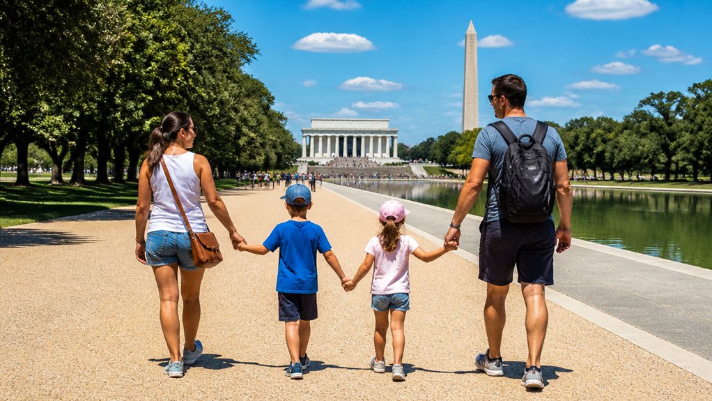 kid friendly washington monument route