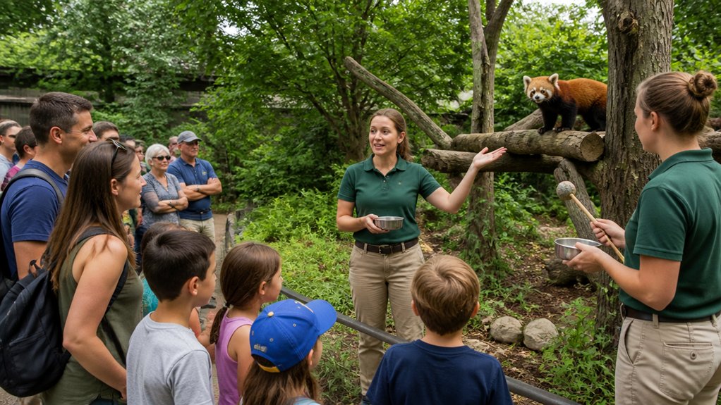live animal demos and talks