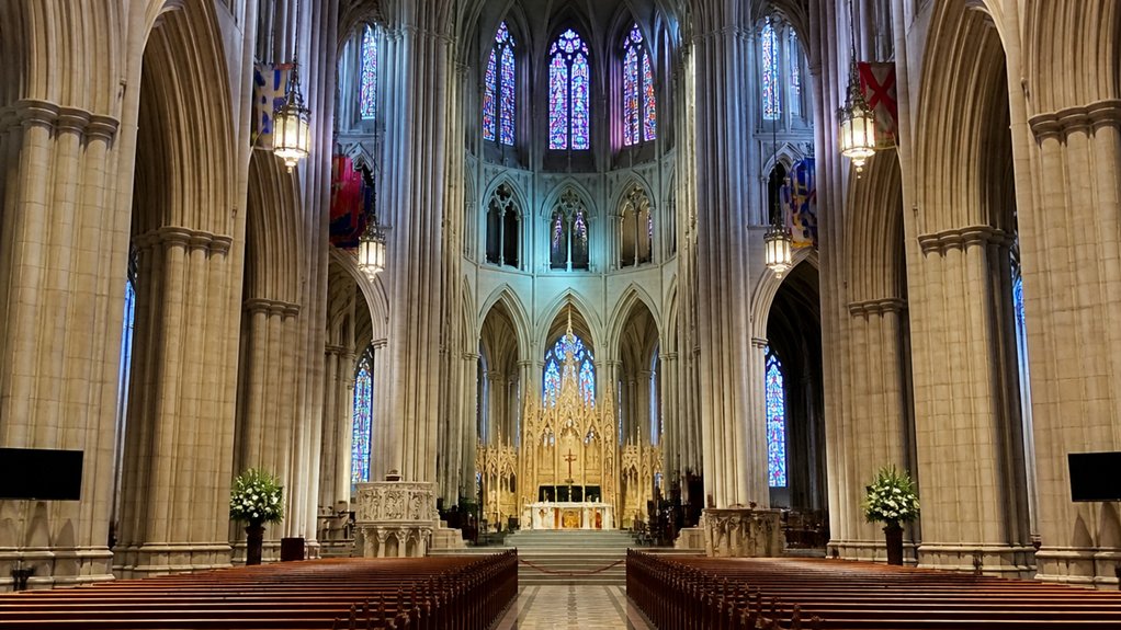 neo gothic monumental stone storyteller