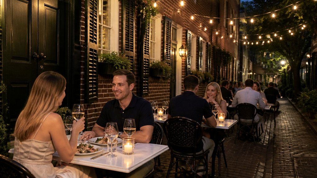 romantic georgetown upscale dining options