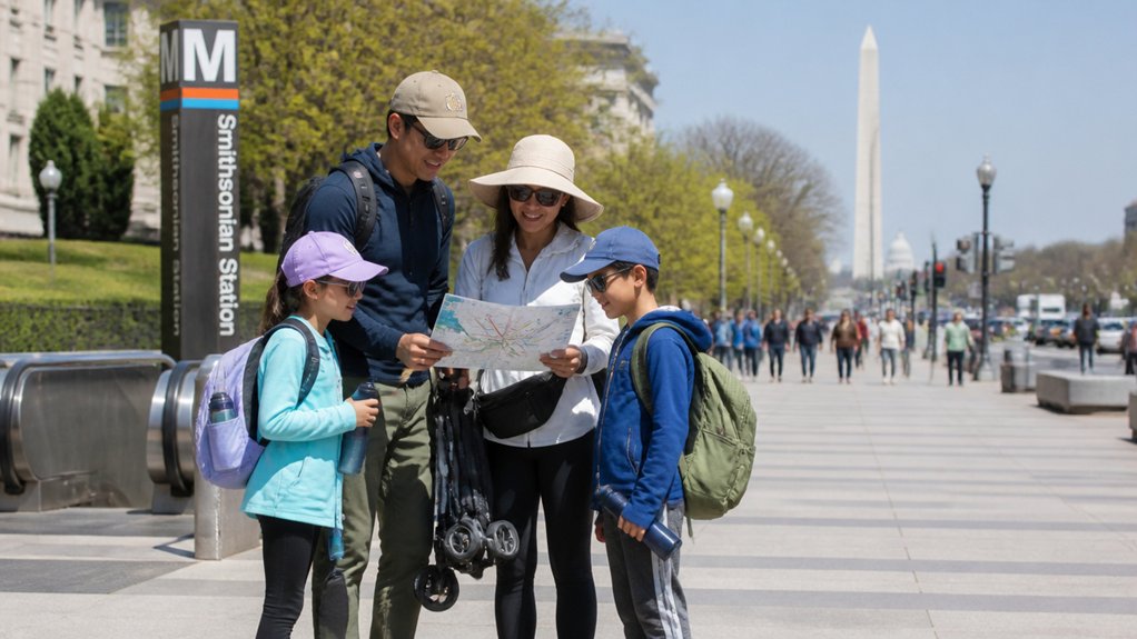 stroller friendly metro timed entry planning