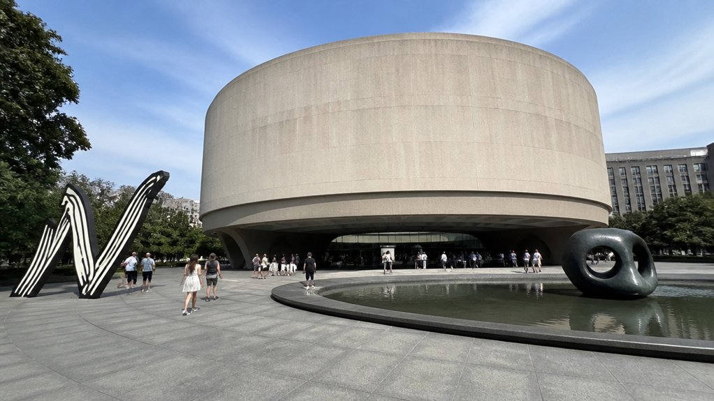 washington s cylindrical modern artmuseum