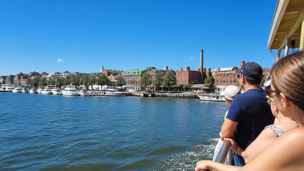 waterfront sightseeing and transport
