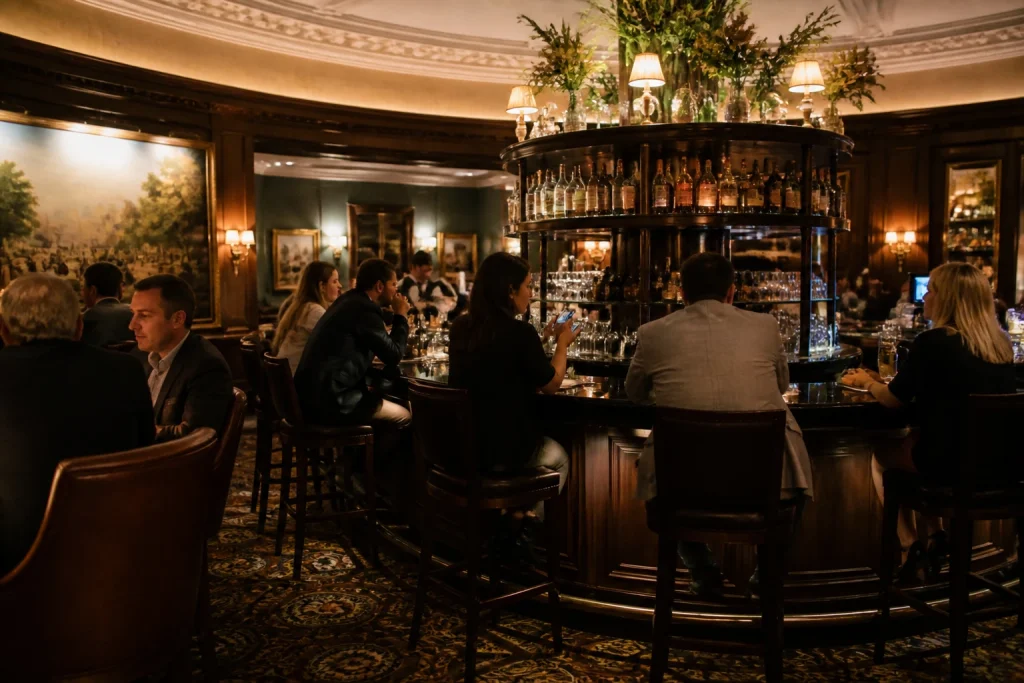 Round Robin Bar inside the Willard InterContinental in Washington DC