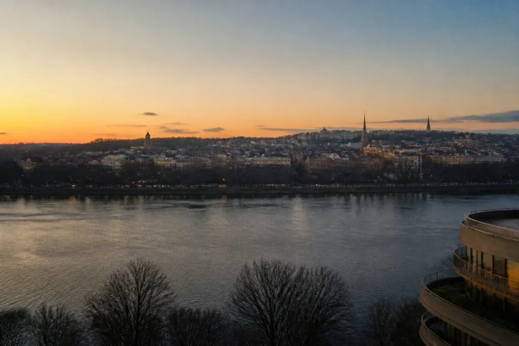 Potomac River and Georgetown view associated with The Watergate Hotel