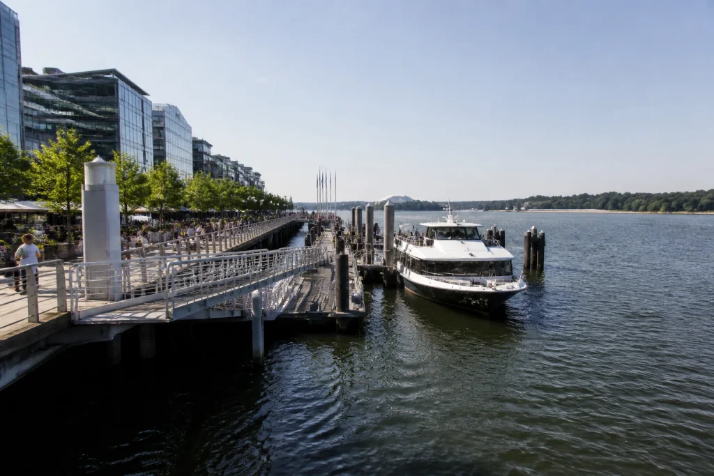 Transit Pier at The Wharf on the Washington DC waterfront